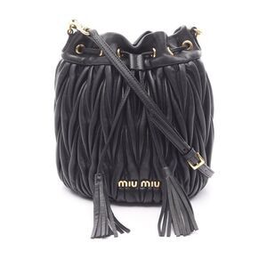 Miu Miu Matelassé Leather Shoulder Bag